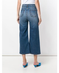 Pantaloni larghi di jeans blu di Vivetta