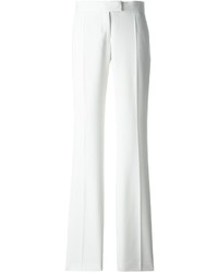 Pantaloni larghi di lana bianchi di Stella McCartney