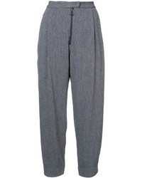 Pantaloni larghi di lana blu di Rachel Comey
