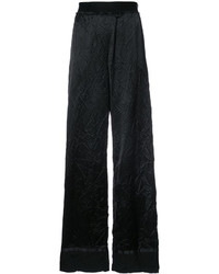 Pantaloni larghi di lana neri di Maison Margiela