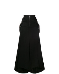 Pantaloni larghi di lino neri di Yohji Yamamoto Vintage