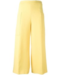 Pantaloni larghi gialli di MSGM