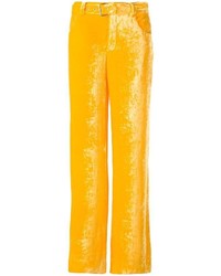 Pantaloni larghi gialli