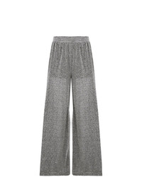 Pantaloni larghi grigi di MM6 MAISON MARGIELA