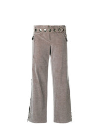 Pantaloni larghi grigi di Romeo Gigli Vintage