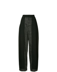 Pantaloni larghi grigio scuro di Koché