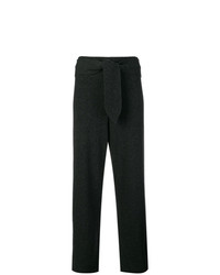 Pantaloni larghi grigio scuro di Nanushka