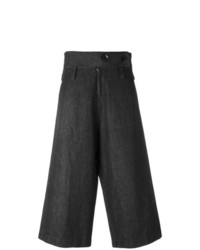 Pantaloni larghi grigio scuro di Y's By Yohji Yamamoto Vintage