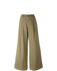 Pantaloni larghi marrone chiaro di P.A.R.O.S.H.