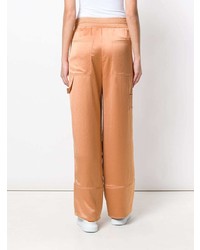 Pantaloni larghi marrone chiaro di Off-White