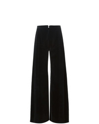 Pantaloni larghi neri di Emanuel Ungaro Vintage
