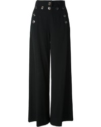 Pantaloni larghi neri di Jean Paul Gaultier