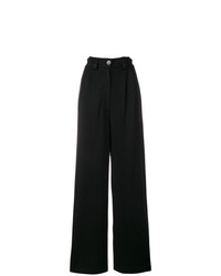 Pantaloni larghi neri di Michel Klein