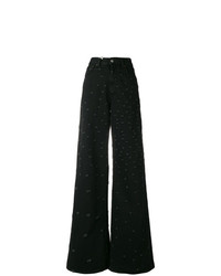 Pantaloni larghi neri di MM6 MAISON MARGIELA
