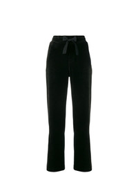 Pantaloni larghi neri di Moncler