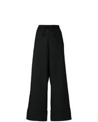 Pantaloni larghi neri di Societe Anonyme