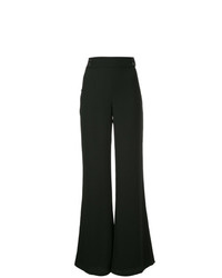 Pantaloni larghi neri di Veronica Beard