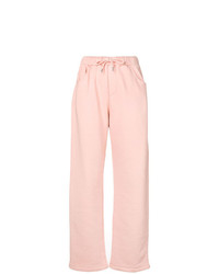 Pantaloni larghi rosa di Opportuno