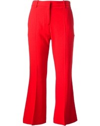 Pantaloni larghi rossi di Alexander McQueen