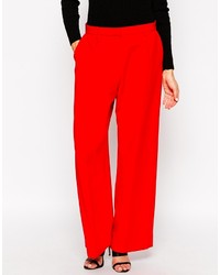Pantaloni larghi rossi di Asos