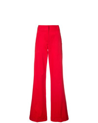 Pantaloni larghi rossi di Derek Lam