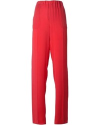 Pantaloni larghi rossi di Dsquared2