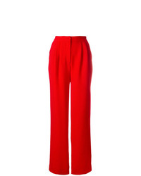 Pantaloni larghi rossi di Essentiel Antwerp