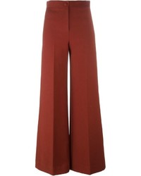 Pantaloni larghi rossi di Helmut Lang