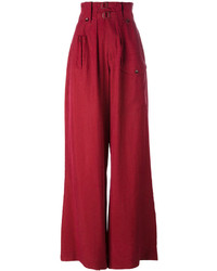 Pantaloni larghi rossi di Joseph