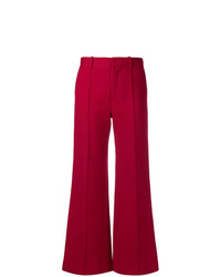 Pantaloni larghi rossi di See by Chloe