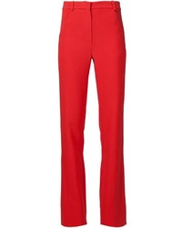 Pantaloni larghi rossi di Thierry Mugler