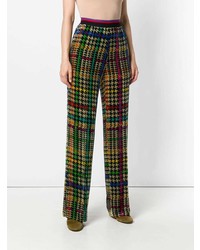 Pantaloni larghi stampati multicolori di Etro
