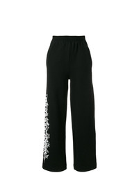 Pantaloni larghi stampati neri di Off-White