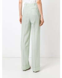 Pantaloni larghi verde menta di John Galliano Vintage