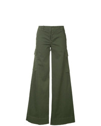 Pantaloni larghi verde oliva di Nili Lotan