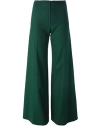 Pantaloni larghi verde scuro di Ungaro