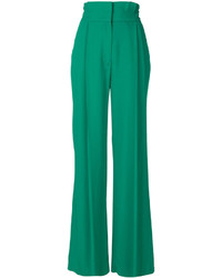 Pantaloni larghi verdi di MSGM