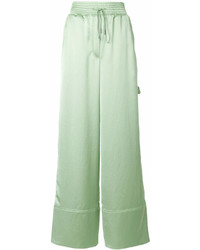 Pantaloni larghi verdi di Off-White