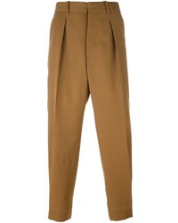 Pantaloni marrone chiaro di Marni