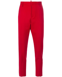 Pantaloni rossi di Dsquared2