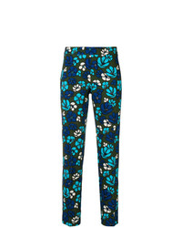 Pantaloni skinny a fiori blu di P.A.R.O.S.H.