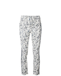 Pantaloni skinny a fiori grigi di Isabel Marant Etoile
