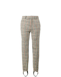 Pantaloni skinny a quadri grigi di Y/Project