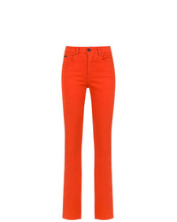 Pantaloni skinny arancioni di Tufi Duek