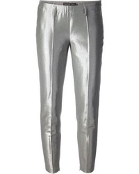 Pantaloni skinny argento di Peachoo+Krejberg