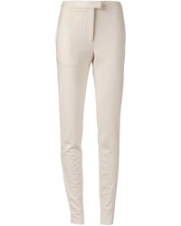 Pantaloni skinny beige di Calvin Klein