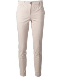 Pantaloni skinny beige di New York Industrie