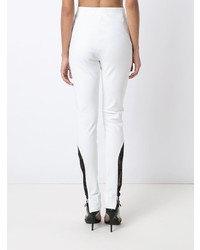 Pantaloni skinny bianchi e neri di Tufi Duek