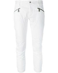 Pantaloni skinny bianchi di Dsquared2