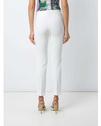 Pantaloni skinny bianchi di Versace Collection